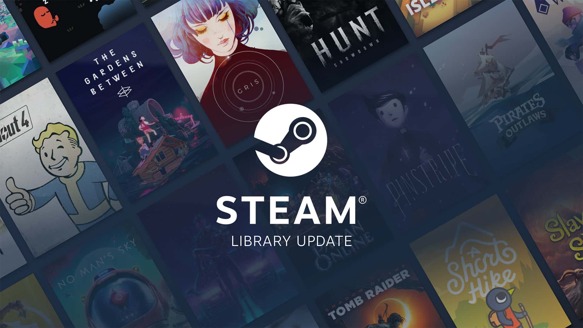 steam-中文管家插画